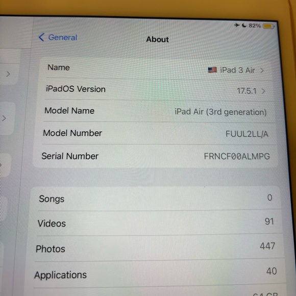 Apple iPad Air 3rd Gen 64GB WiFi + Unlocked Rose Gold - Picture 6 of 6